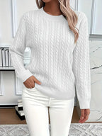 Evelyn | Cable Knit Sweater