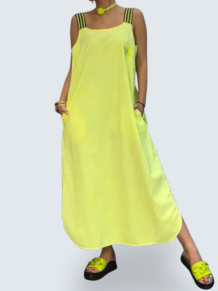 Comfy | Shoulder Strap Suspender Dress