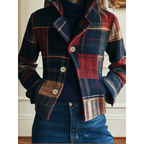 Lydia | Classic Plaid Jacket