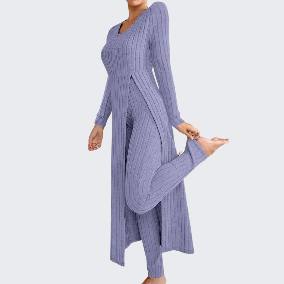 Nomié | Modern Ribbed Two-Piece Set