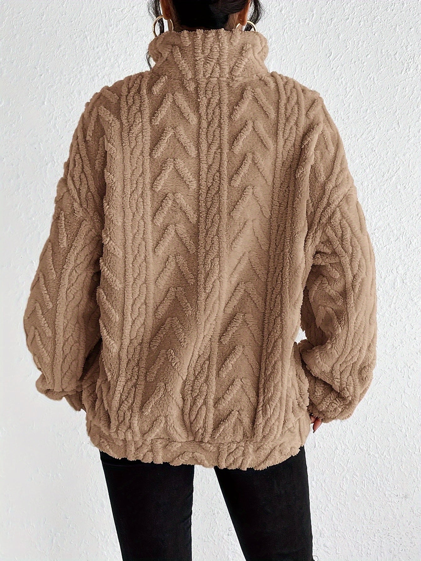 Zoe | Quarter-Zip Sweater