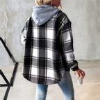 Brigitte | Cozy Plaid Jacket