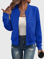 Laurie | Textured Zip Jacket