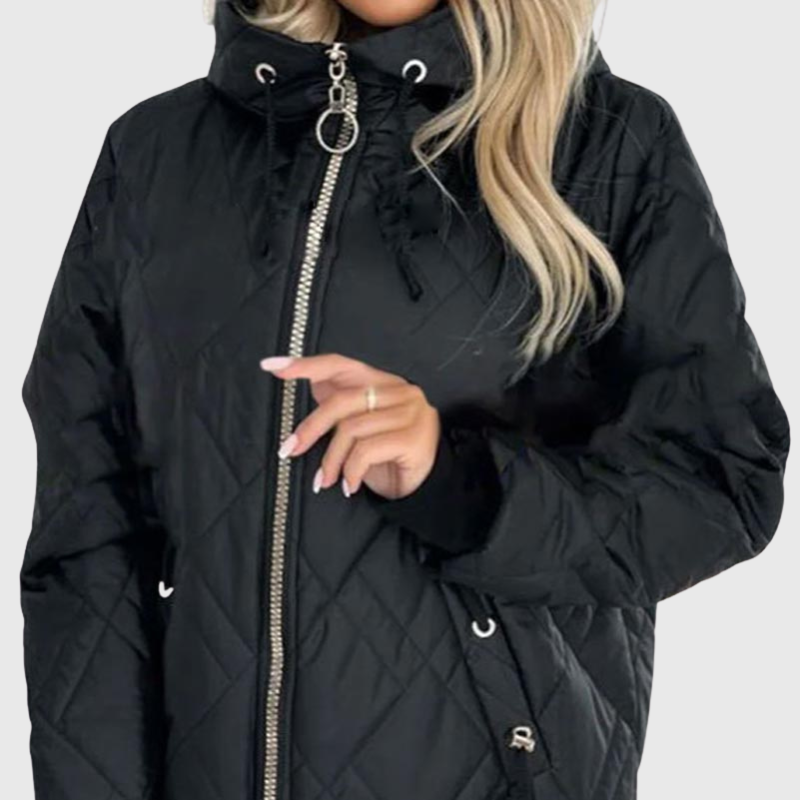 Lucia | Quilted Zip Jacket