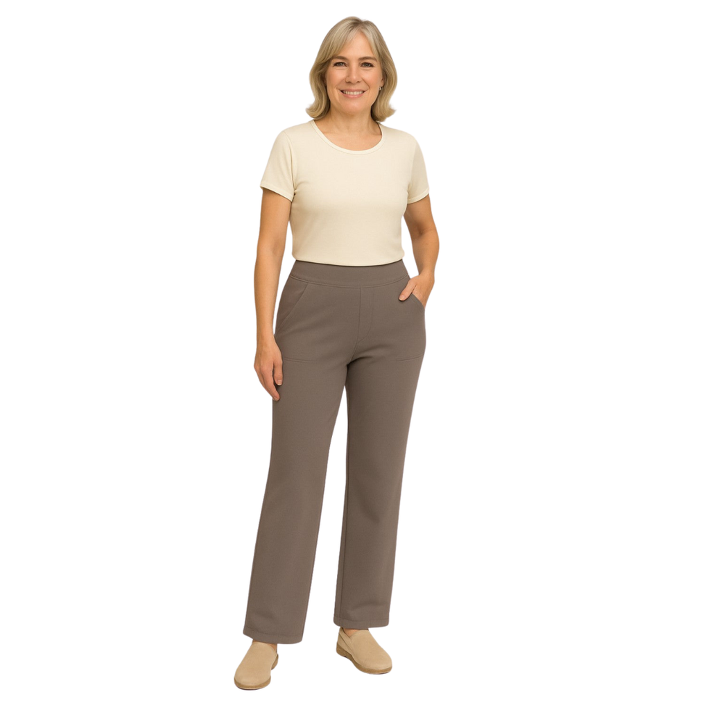 Jeanne | Elegant Soft-Jersey Trousers
