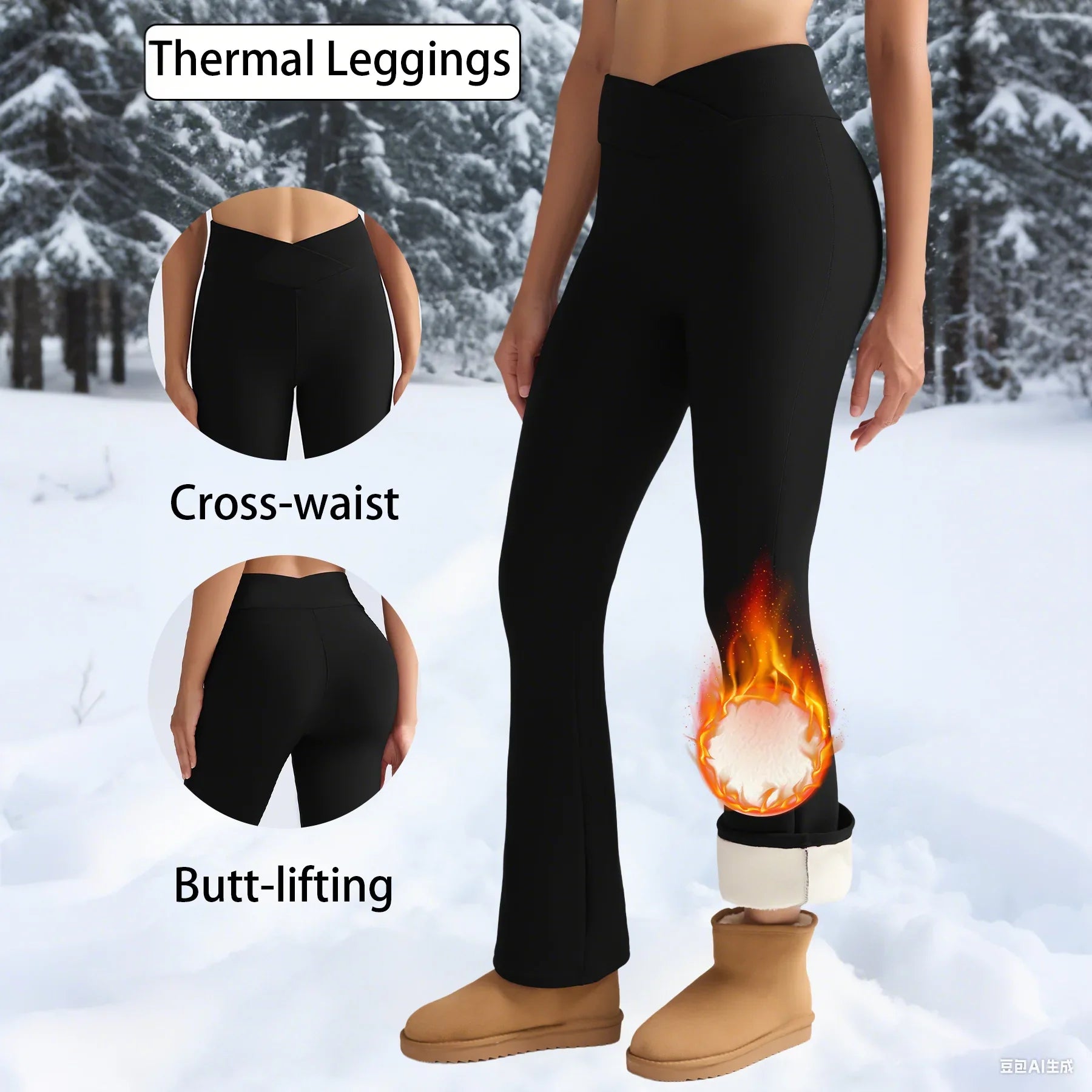 Aria | Winter Warm Fleece Leggings