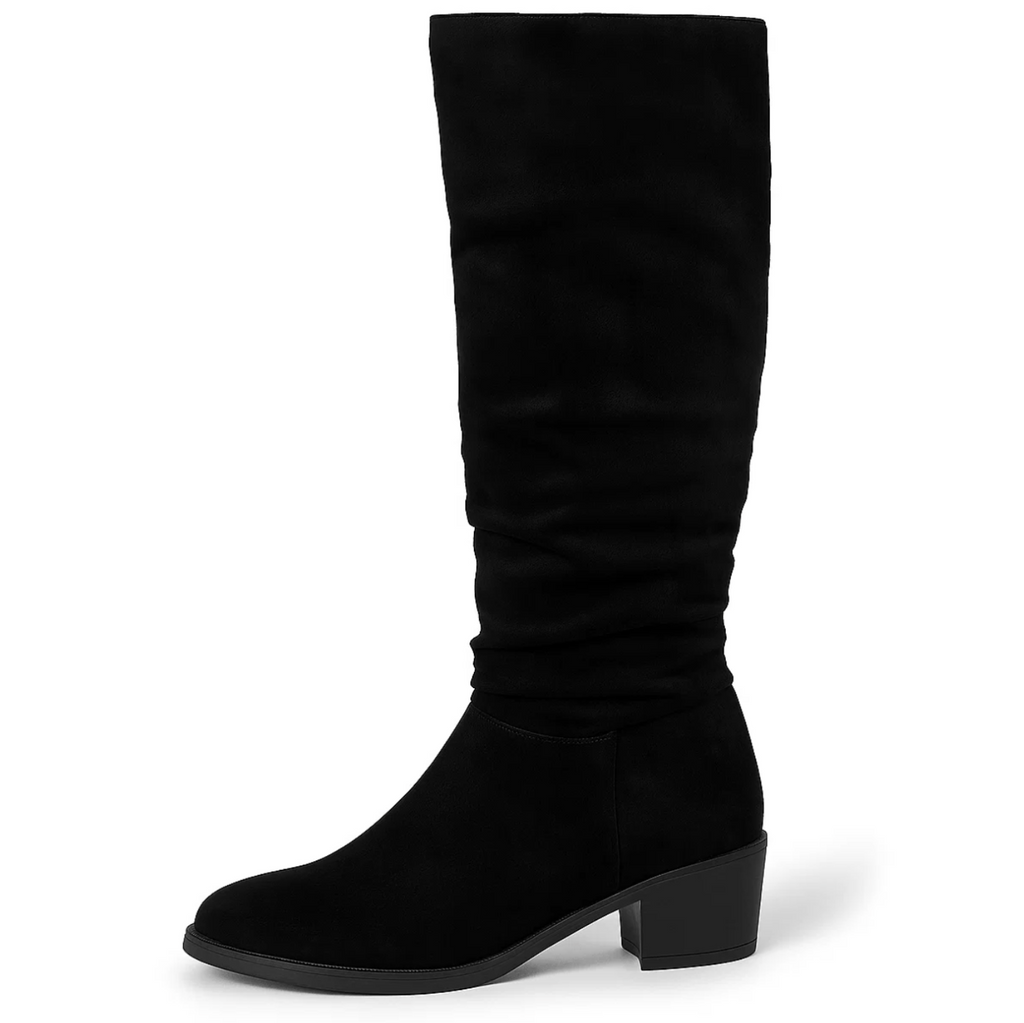 Velvet High Boots