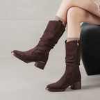 Luna Suede Mid–Boots