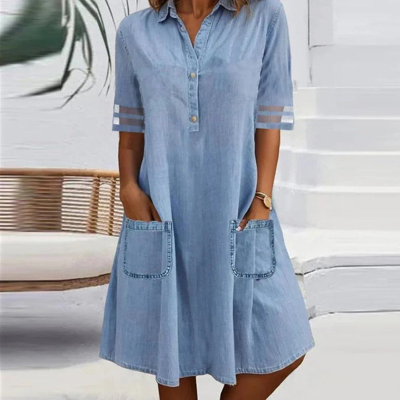 Indigo | Denim Dress
