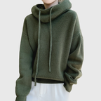 Thea | Turtleneck Hoodie
